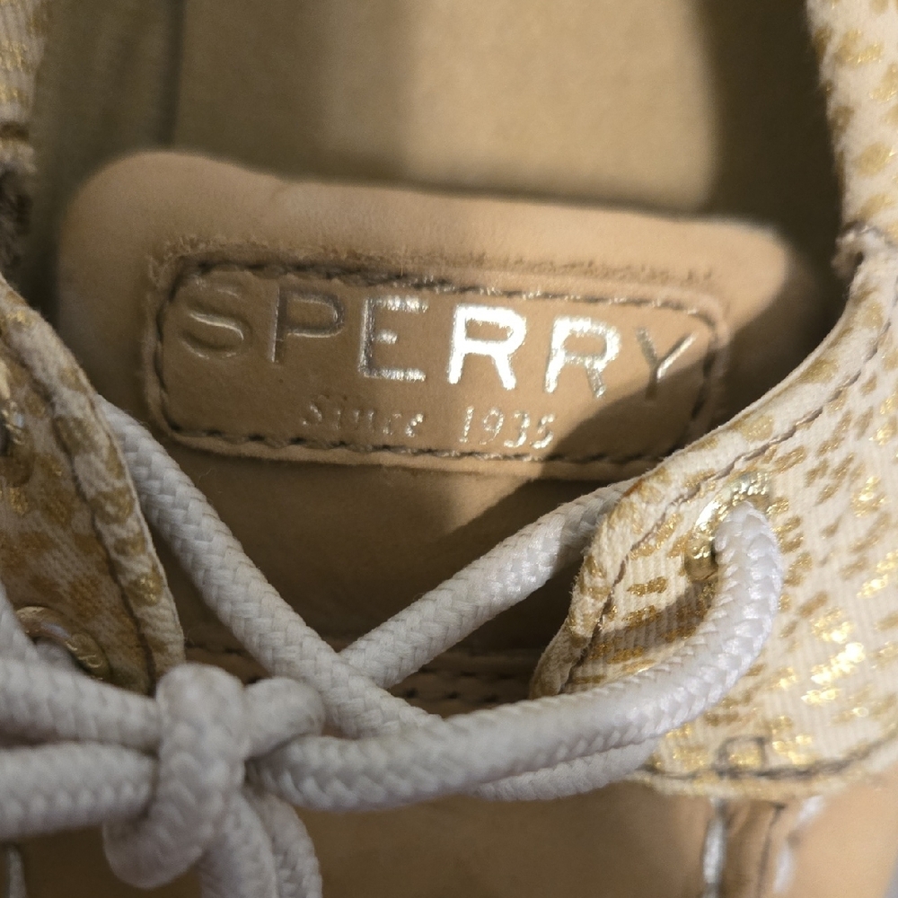 Sperry's Beige and Cream Loafers - Picture 7 of 9